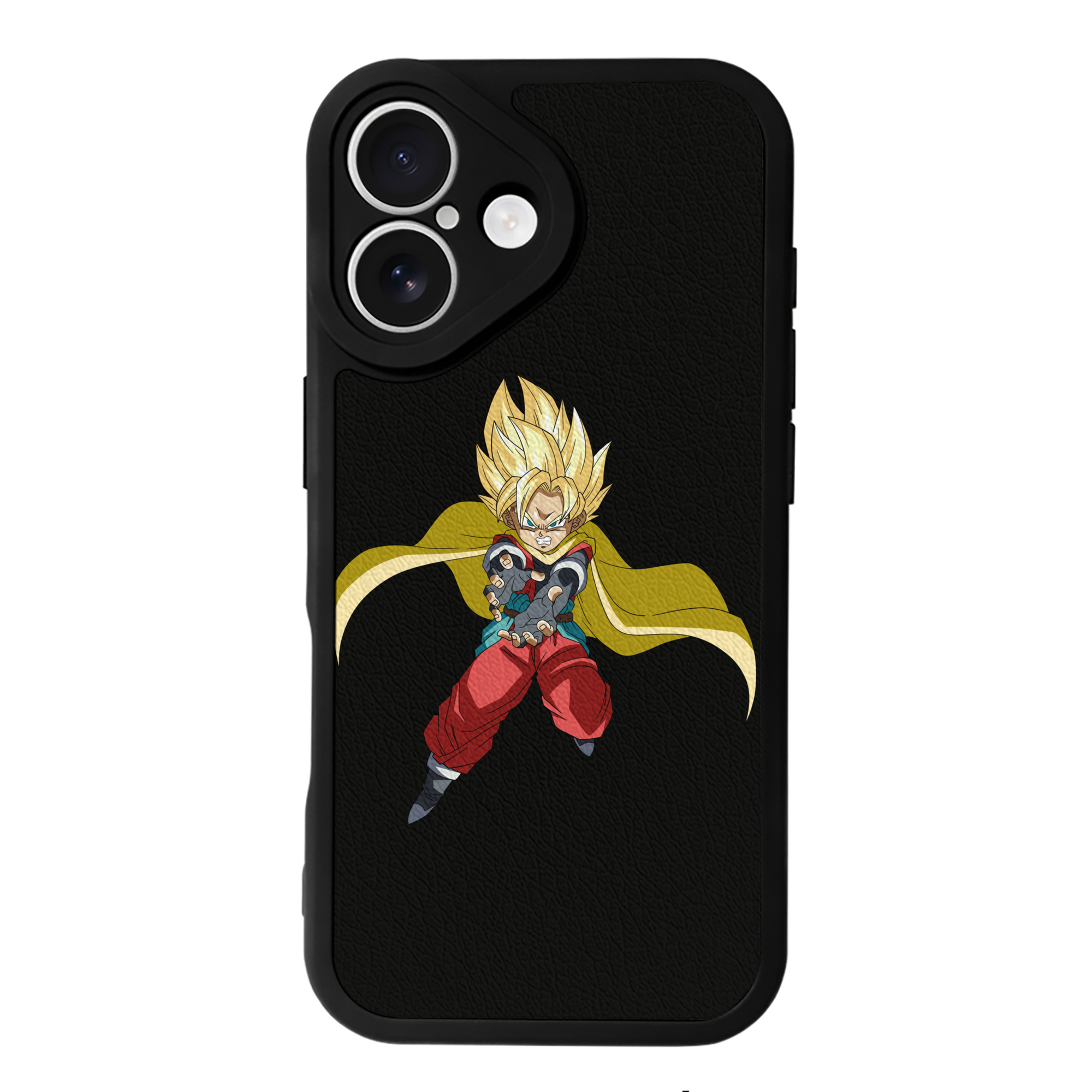（画像用） ドラゴンボール DRAGON BALL 【iPhone 16シリーズ対応】シリコンスマホケース（レザー調） 材質：シリコン